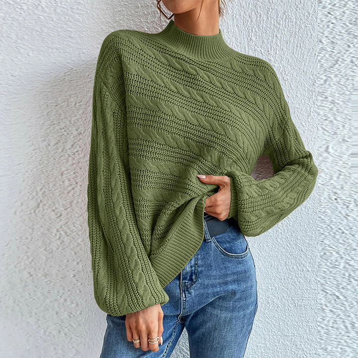 Drune | Pullover Aus Einfarbiger Strickware mit Weichem Stoff