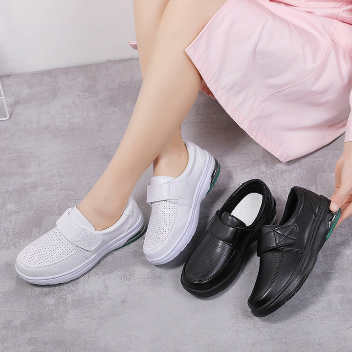 Herren nan orthopädische Komfort-Slipper mit Klettverschluss und sichtbarem Luftkissen Drune