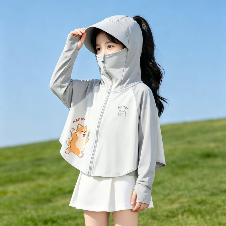 Mädchen sportliche Jacke Drune