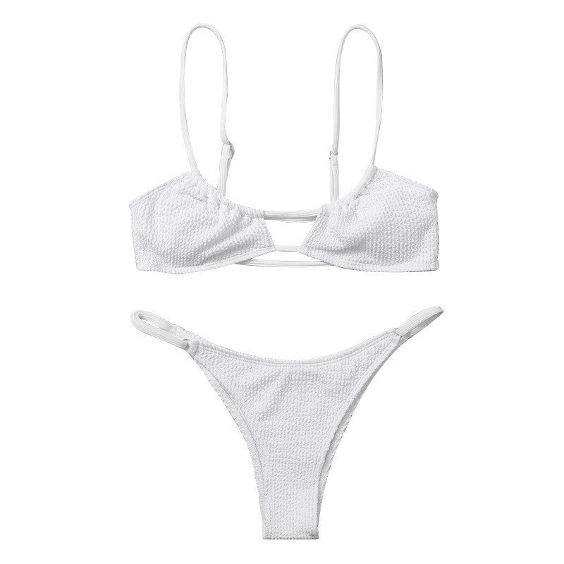 Damen Triangel-Bikini-Set mit raffiniertem Schnitt Drune
