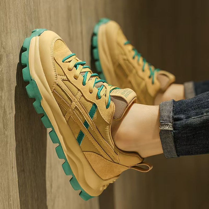 Damen Lifestyle Sneakers mit robustem Profil und sportlicher Sohle Drune