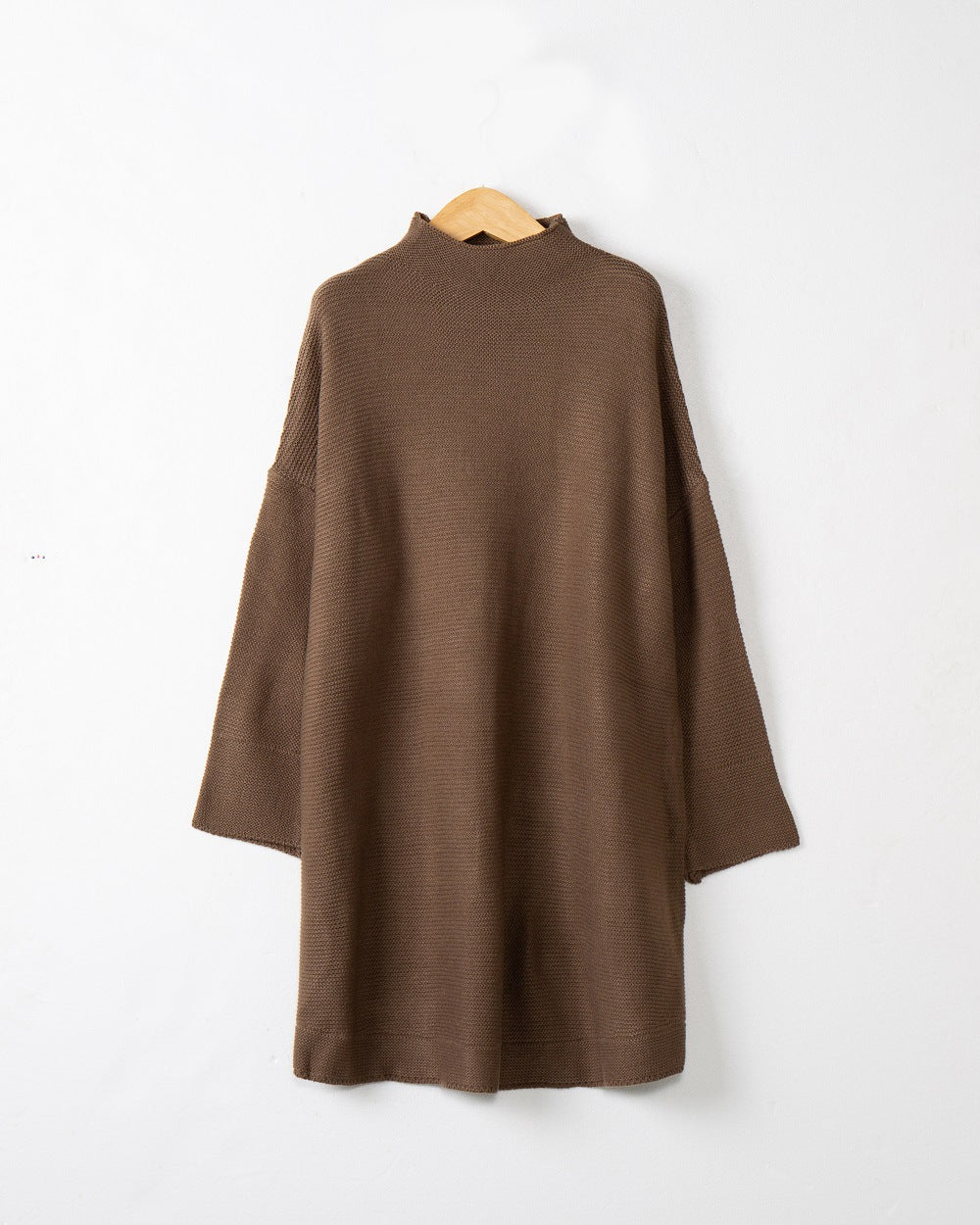 Damen Großer Rollkragenpullover aus weichem Strick Drune