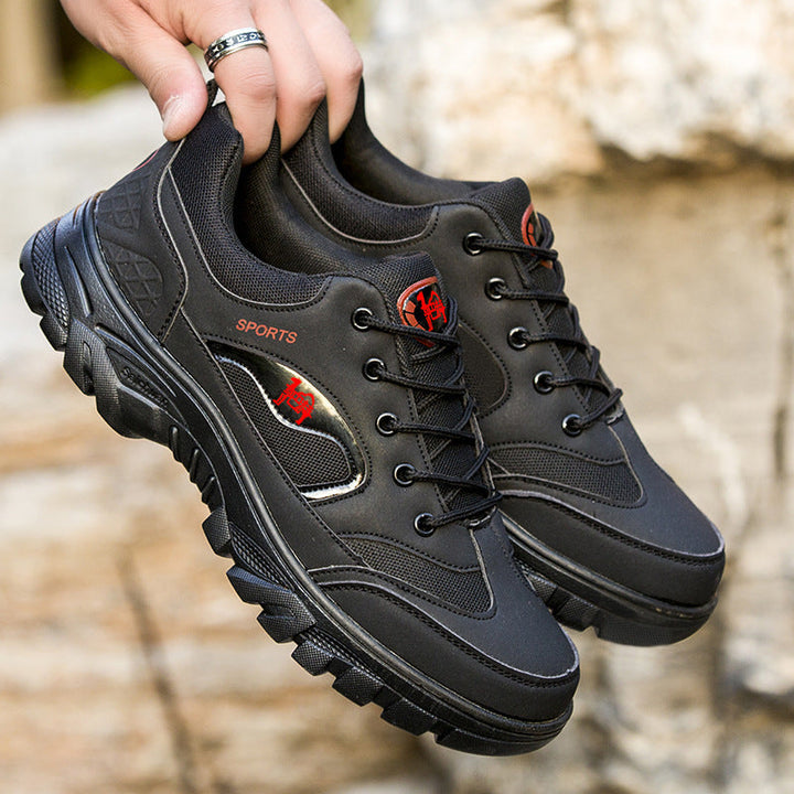 Herren Sportliche Trekking-Sneakers mit rutschfester Sohle und atmungsaktivem Obermaterial Drune