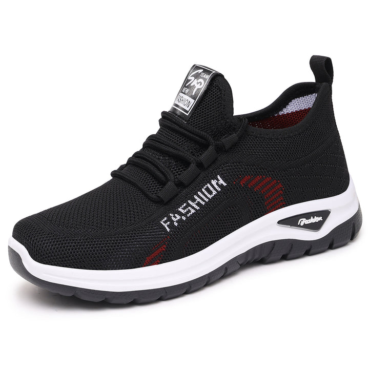 Damen nan Slip-On Lauf- und Alltagsschuh aus nahtlosem Strick mit ergonomischer Stoßdämpfung Drune