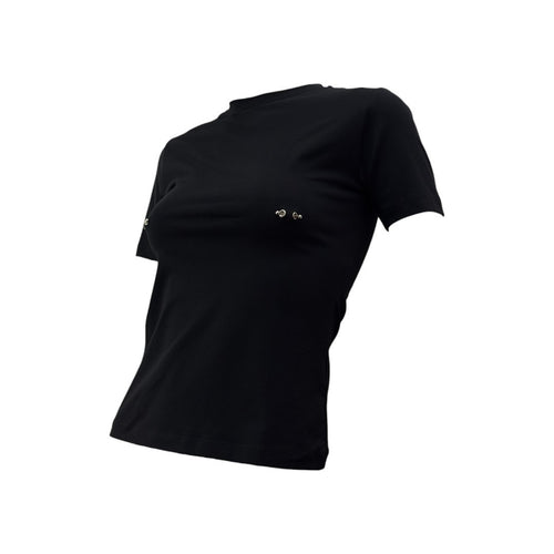 Damen Modisches T-Shirt mit einzigartigen Schmuck-Details Drune