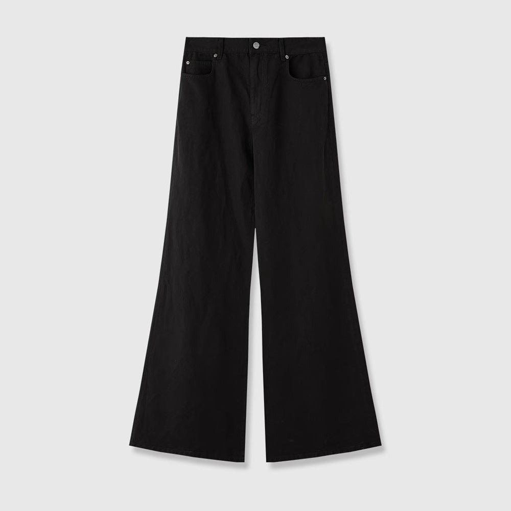 Damen Weit geschnittene High-Waist Jeans Drune