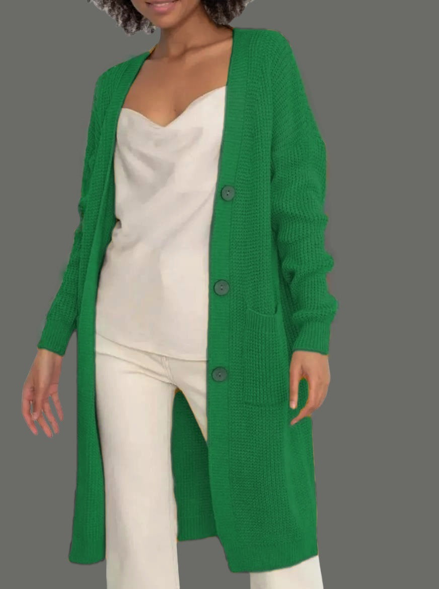 Damen Strickjacke mit hochwertigen Knöpfen Drune