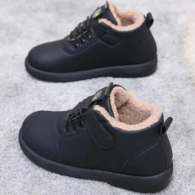Damen Warme Winter-Sneaker mit weichem Innenfutter und rutschfester Sohle Drune