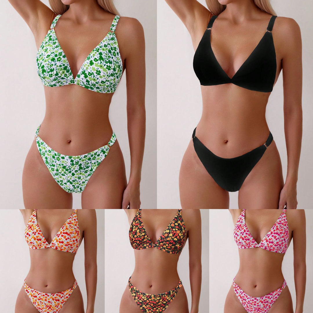 Damen Triangel Bikini Drune