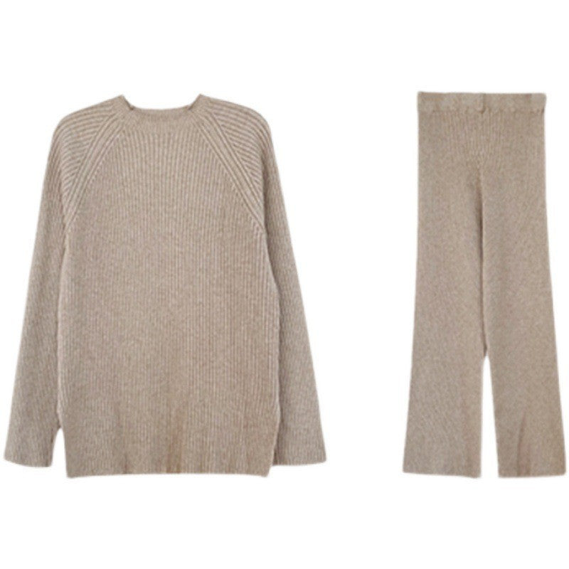 Damen Strickensemble mit weitem Schnitt und elegantem Design Drune