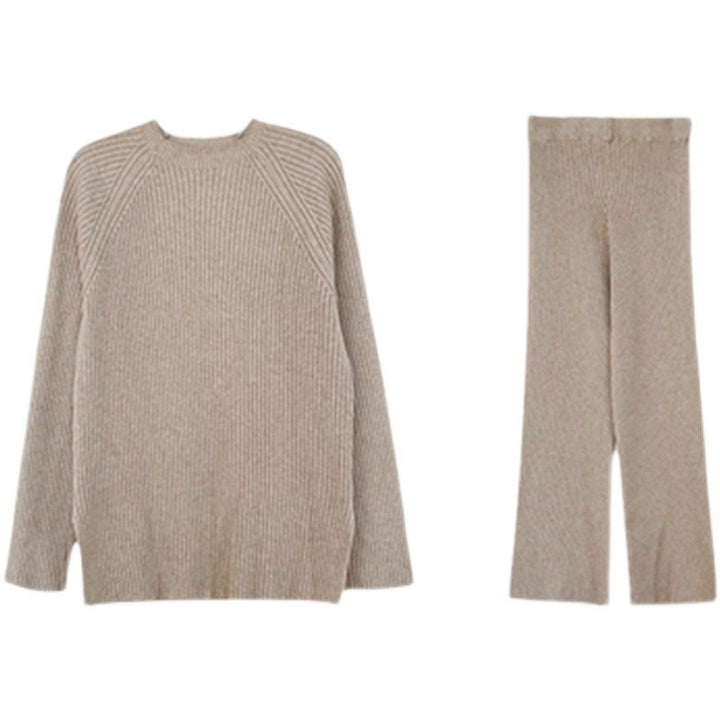 Damen Strickensemble mit weitem Schnitt und elegantem Design Drune