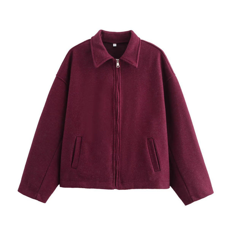 Damen Kurzzeitige Modische Jacke Drune