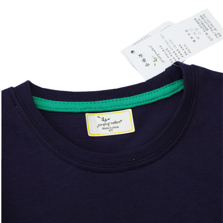 Jungen T-Shirt mit buntem Baustellenmotiv Drune