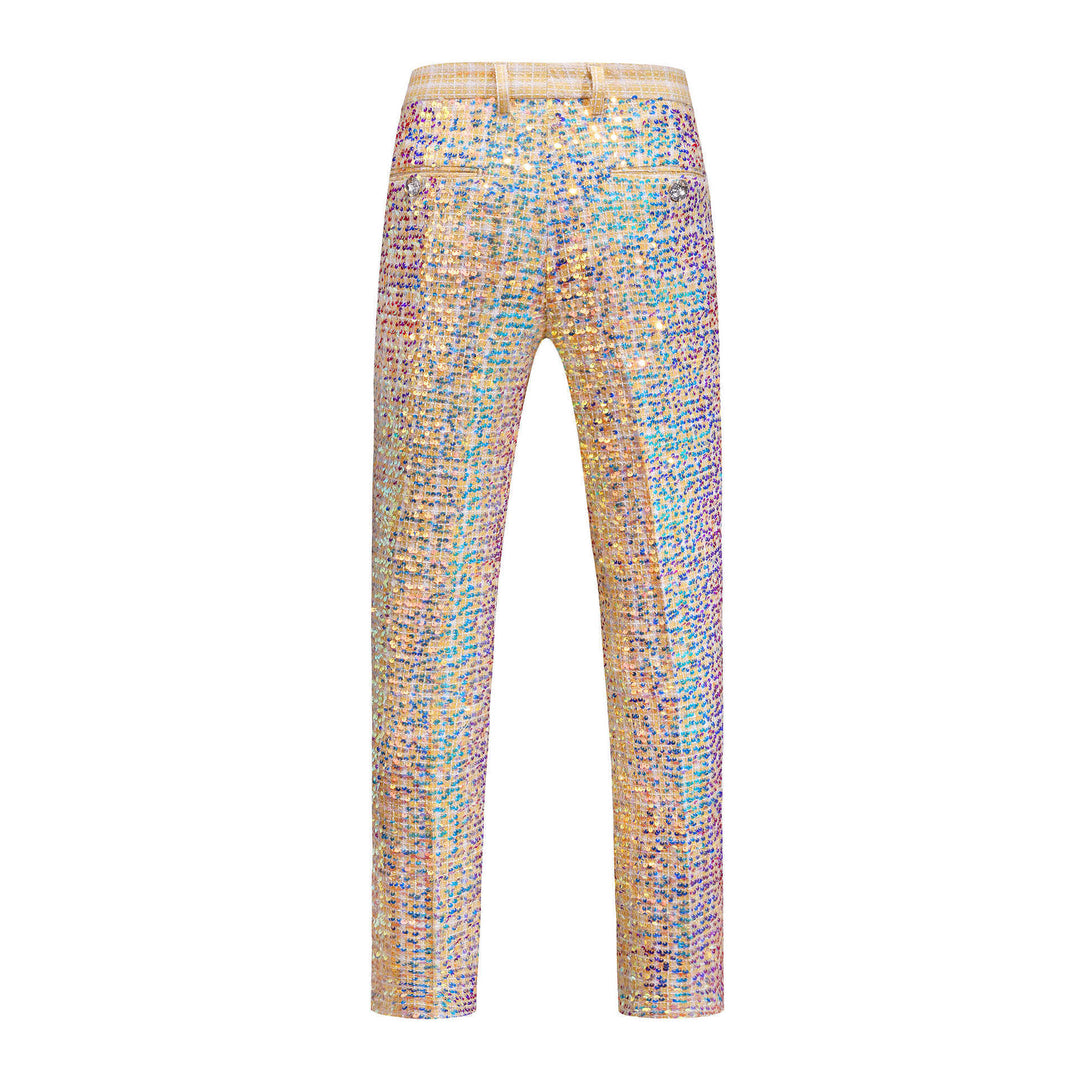 Damen Glamouröse Pailletten-Hose Drune
