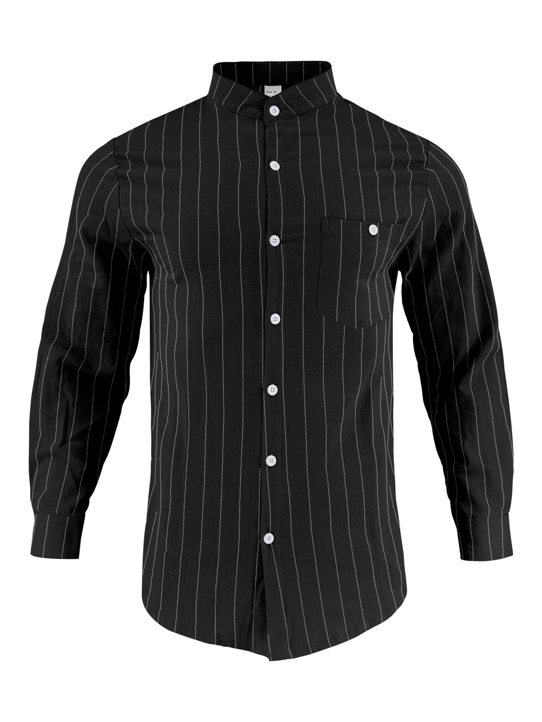 Herren Hemd mit modernem Streifenmuster Drune
