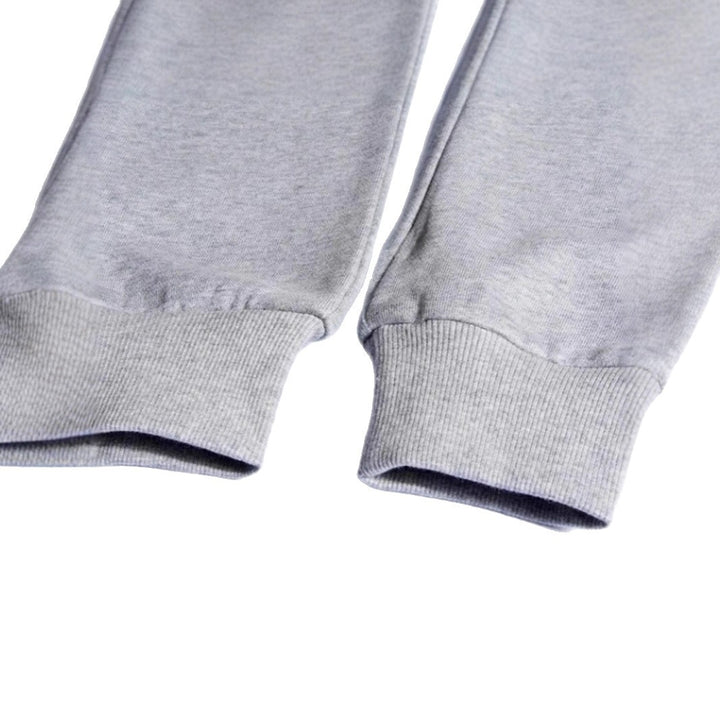 Unisex nan athleisure Jogginghose mit innen angerautem Fleece, elastischem Kordelbund und gerippten Knöchelabschlüssen Drune