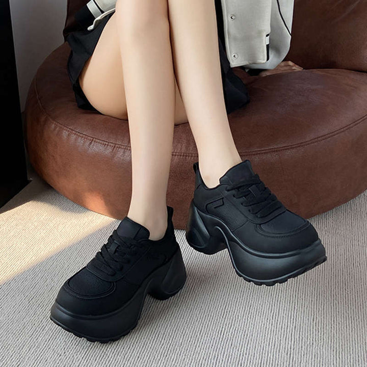 Damen Chunky Sneakers mit ergonomischer Dämpfung und sportlichem Profil Drune