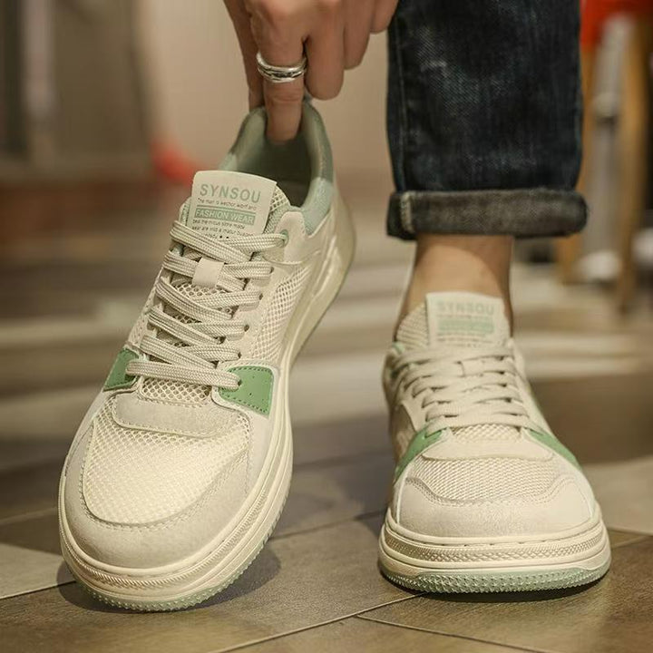 Damen Atmungsaktive Freizeit Sneakers mit rutschfester Sohle und gepolstertem Fußbett Drune