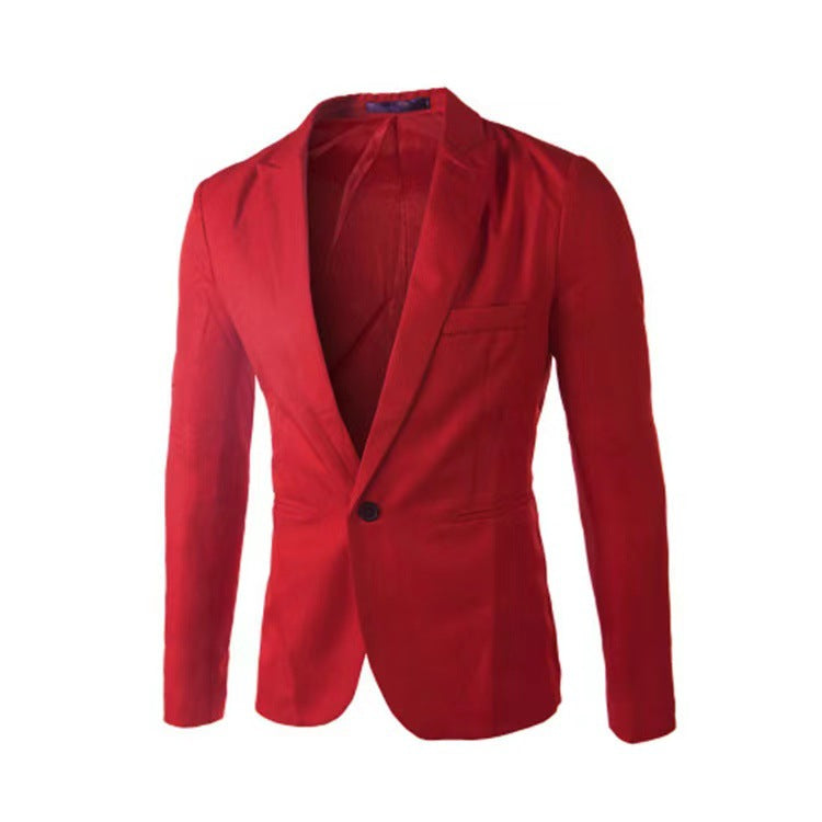 Herren Casual Sakko Baumwolle