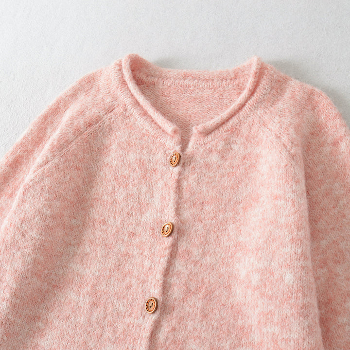 Damen Strickjacke mit elegante Spitzenverzierung Drune