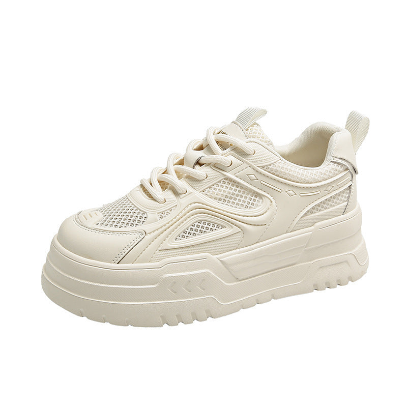 Damen Chunky Sneakers mit luftdurchlässigem Mesh und komfortabler Dämpfung Drune