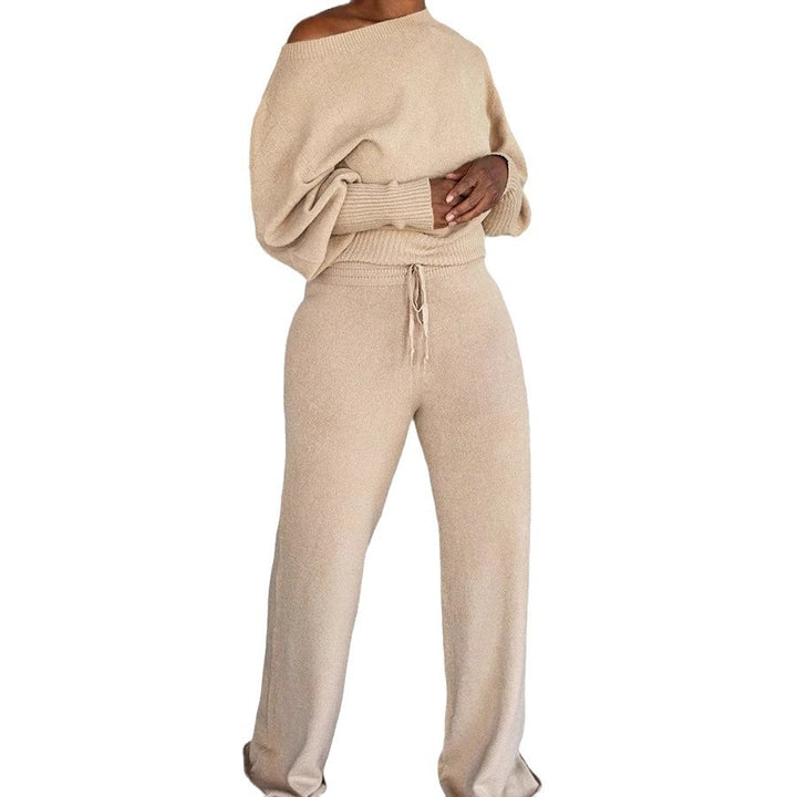 Damen Strickanzug mit weitem Bein und lässigem Schnitt Drune