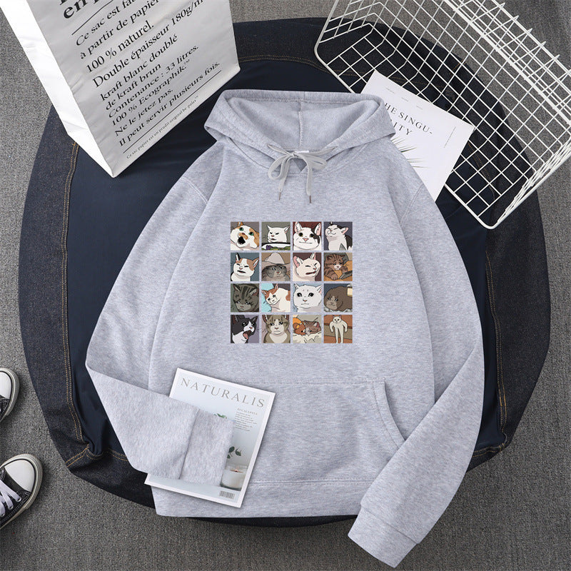 Damen Sweatshirt mit Tier-Motiv Drune