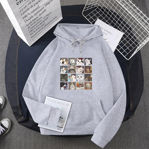 Damen Sweatshirt mit Tier-Motiv Drune