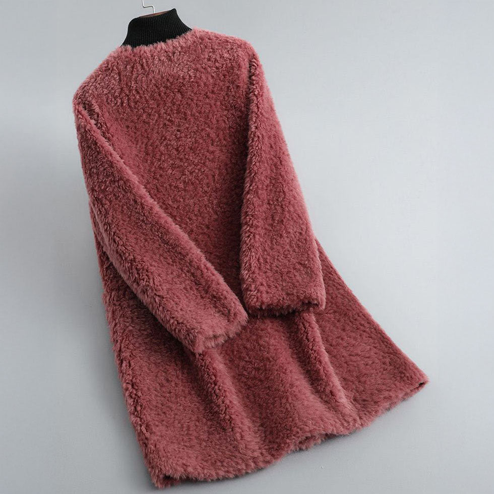 Drune | Teddyjacke Locker Schnitt Weich und Winterbereit