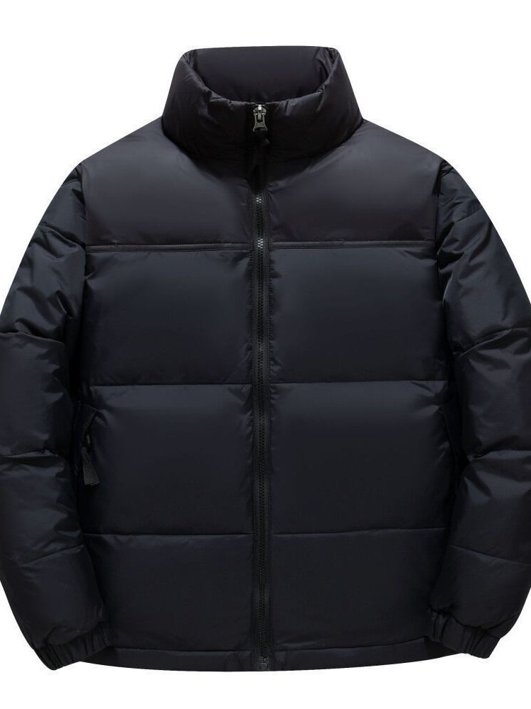 Herren modische und funktionale Steppjacke mit hohem Kragen Drune