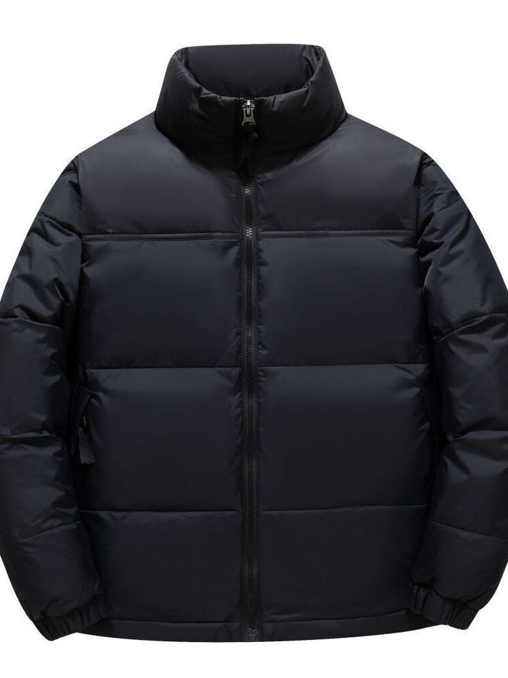 Herren modische und funktionale Steppjacke mit hohem Kragen Drune