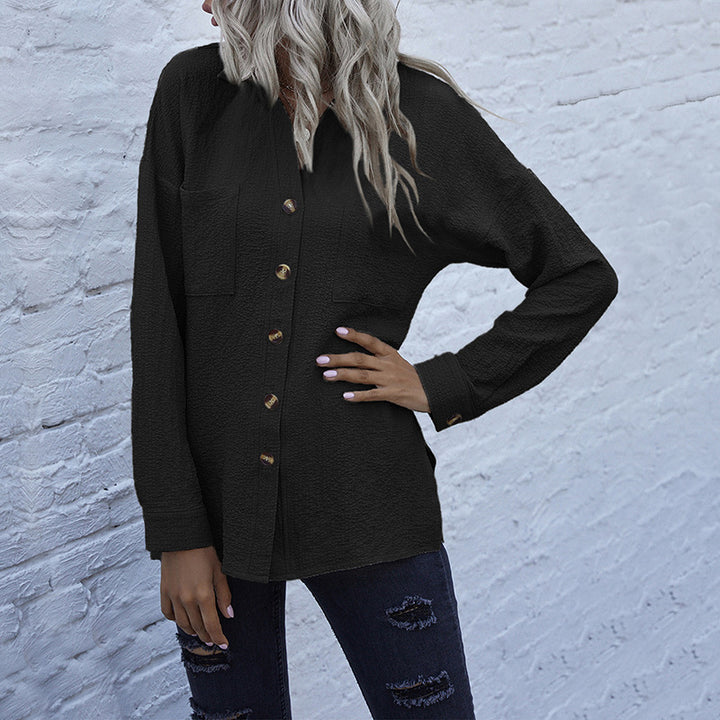 Damen lässige Hemdbluse Drune