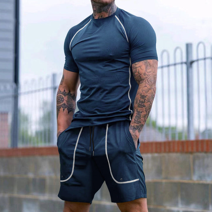 Herren Sportliches Funktions-Set aus atmungsaktivem Material mit vielseitigen Taschen Drune