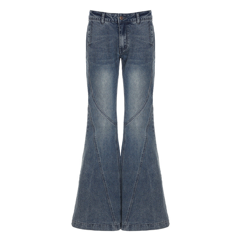Damen Flared Jeans im individuellen Vintage-Look mit skandinavischem Flair Drune