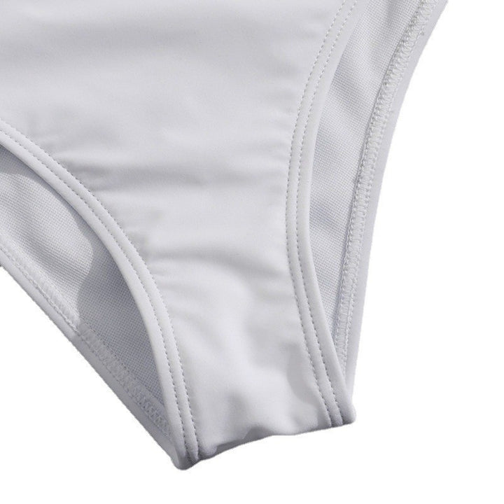 Damen Einteiler Badeanzug mit eleganten Rüschendetails Drune