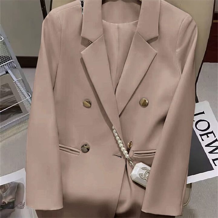 Damen Doppelt-gefalteter Blazer mit eleganten Details Drune