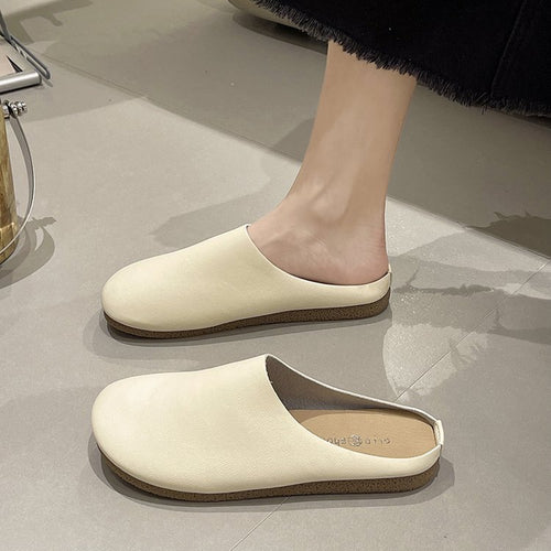 Damen Clogs mit weichem Obermaterial und rutschfester Sohle Drune