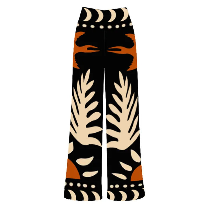 Damen Einteiler Badeanzug mit passender Palazzo-Hose Drune