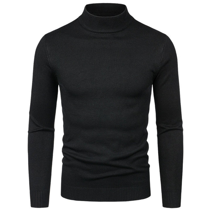 Herren eleganter Rollkragenpullover aus feiner Baumwollmischung Drune