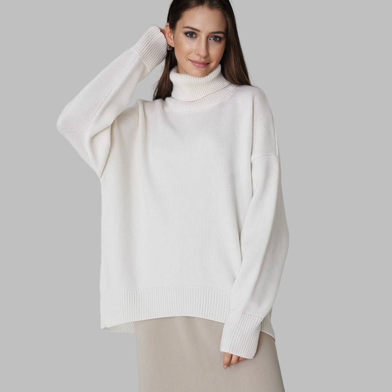 Drune | Lässiger Lockerer Rollkragenpullover