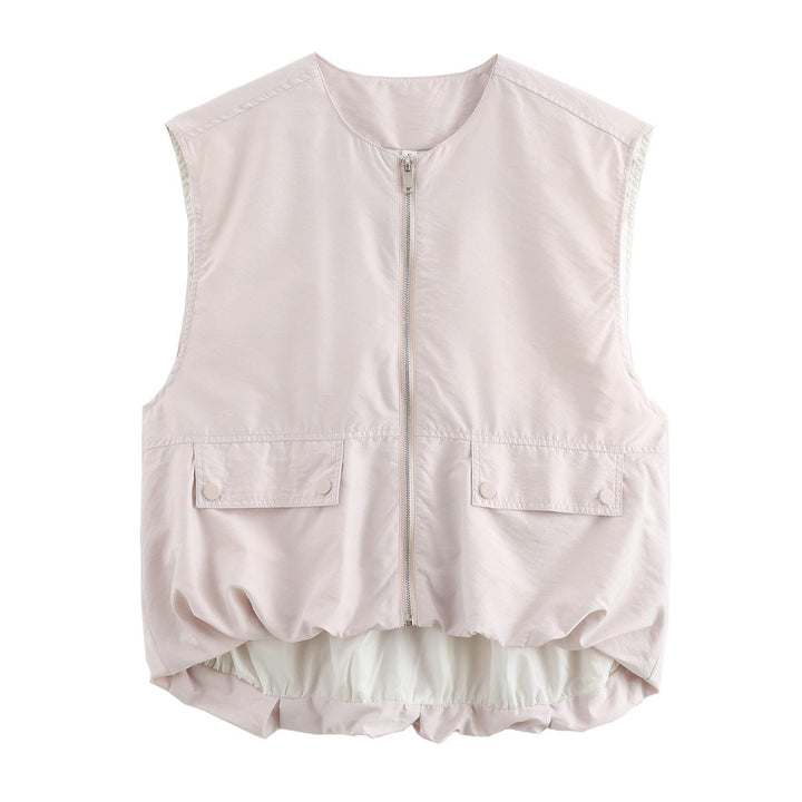 DruneMODE | Lockere Freizeit Cardigan Weste Tank Top