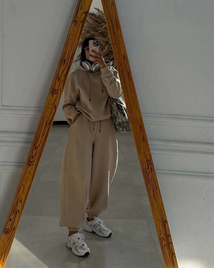 Damen entspannter Oversized Jogginganzug Drune