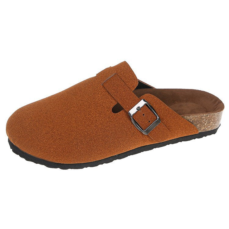Damen Bequeme Clogs mit verstellbarem Riemen und anatomischem Fußbett Drune