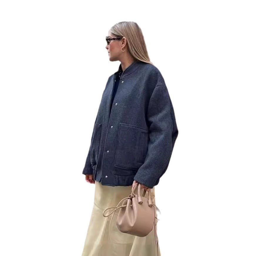 Damen oversized Freizeitjacke Drune