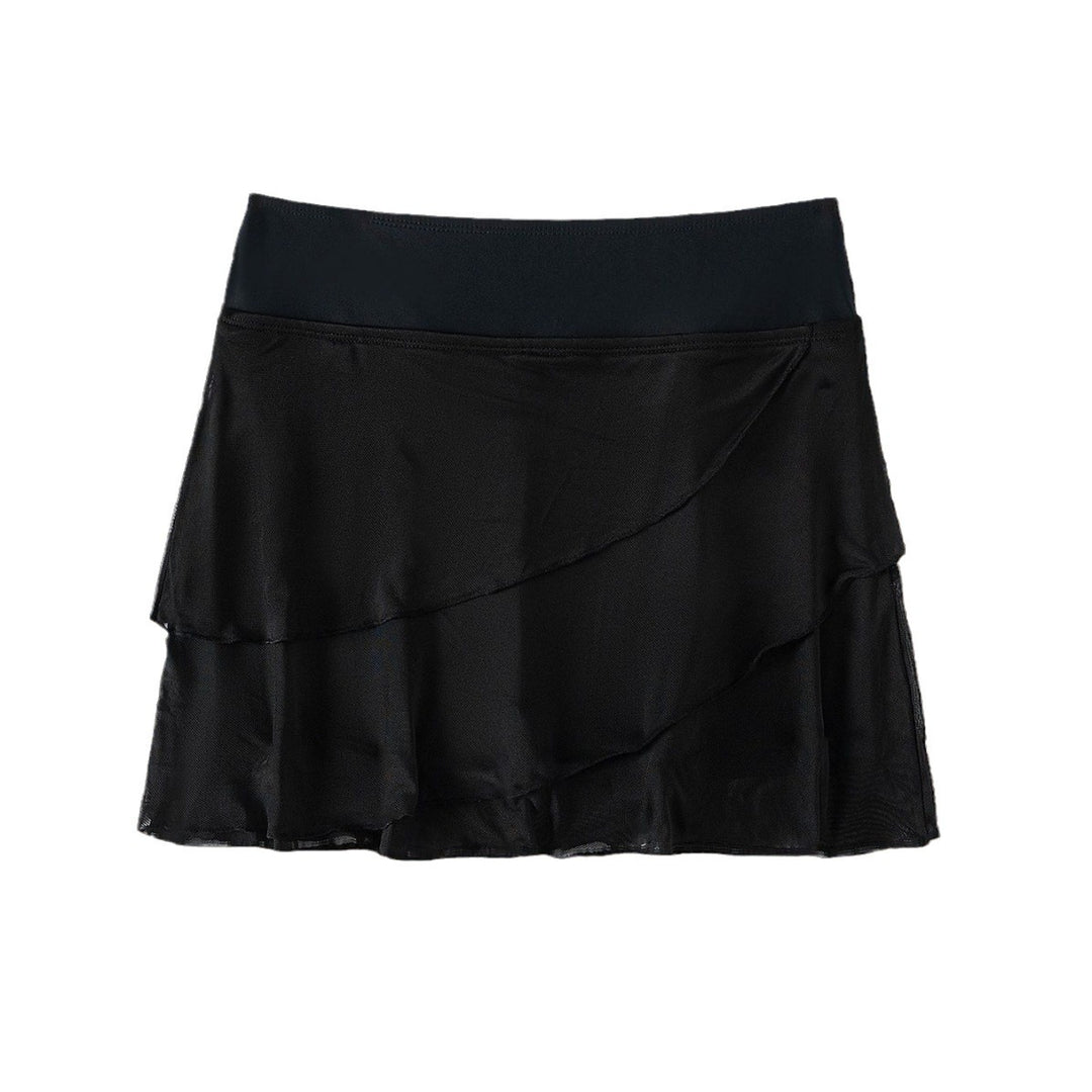 Damen Maxirock aus luftiger Chiffon-Optik mit asymmetrischem Schnitt Drune