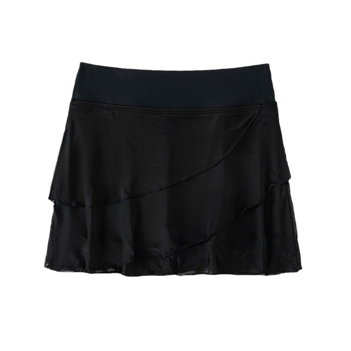 Damen Maxirock aus luftiger Chiffon-Optik mit asymmetrischem Schnitt Drune