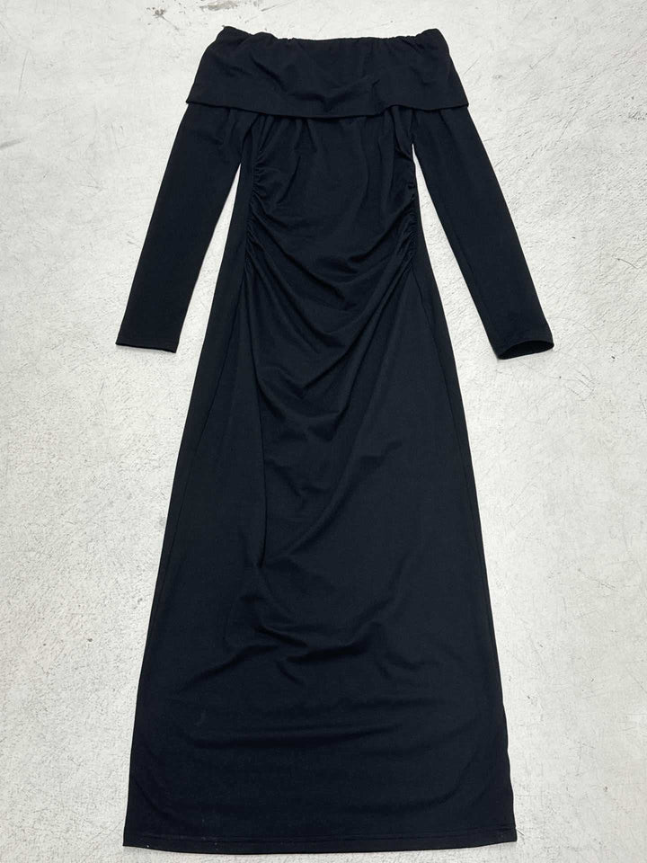 Damen Schickes Abendkleid mit Off-Shoulder Design Drune
