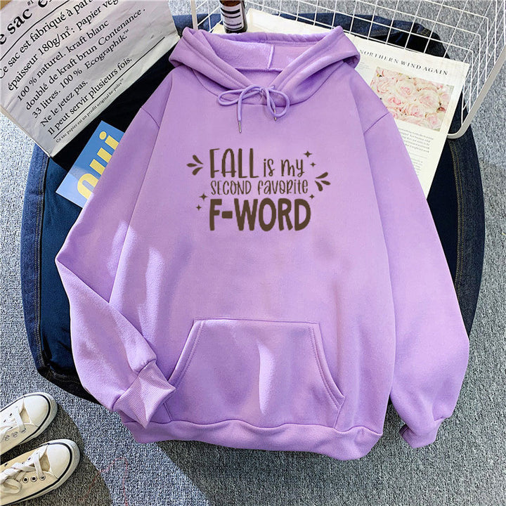 Damen Kapuzenpullover mit witzigem Spruch und lässigem Schnitt Drune