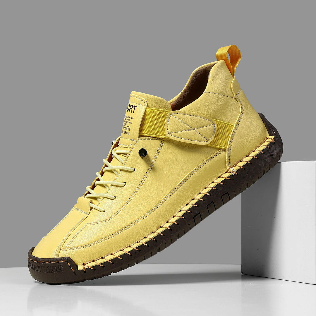 Damen Bequeme Freizeitschuhe mit elastischem Klettverschluss und atmungsaktiver Konstruktion Drune