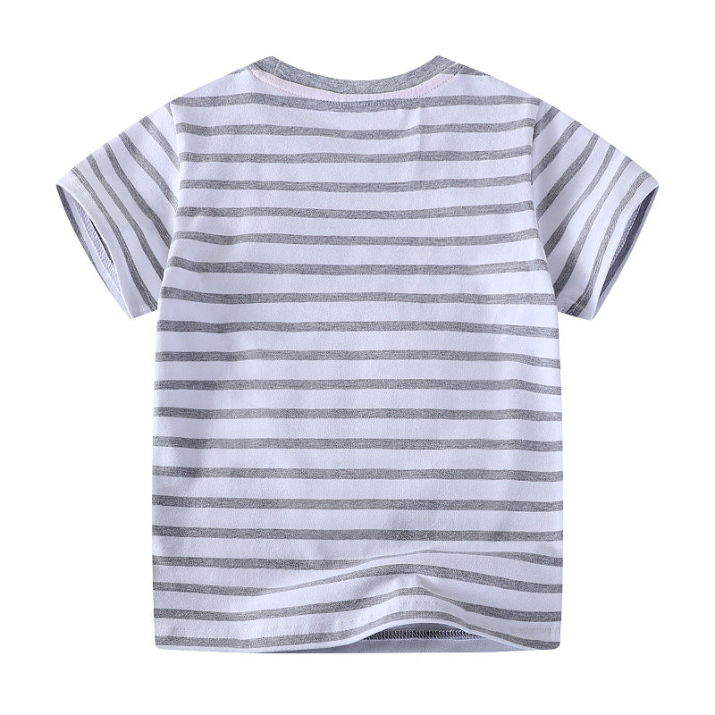 Jungen T-Shirt mit niedlichem Dinosauriermotiv Drune